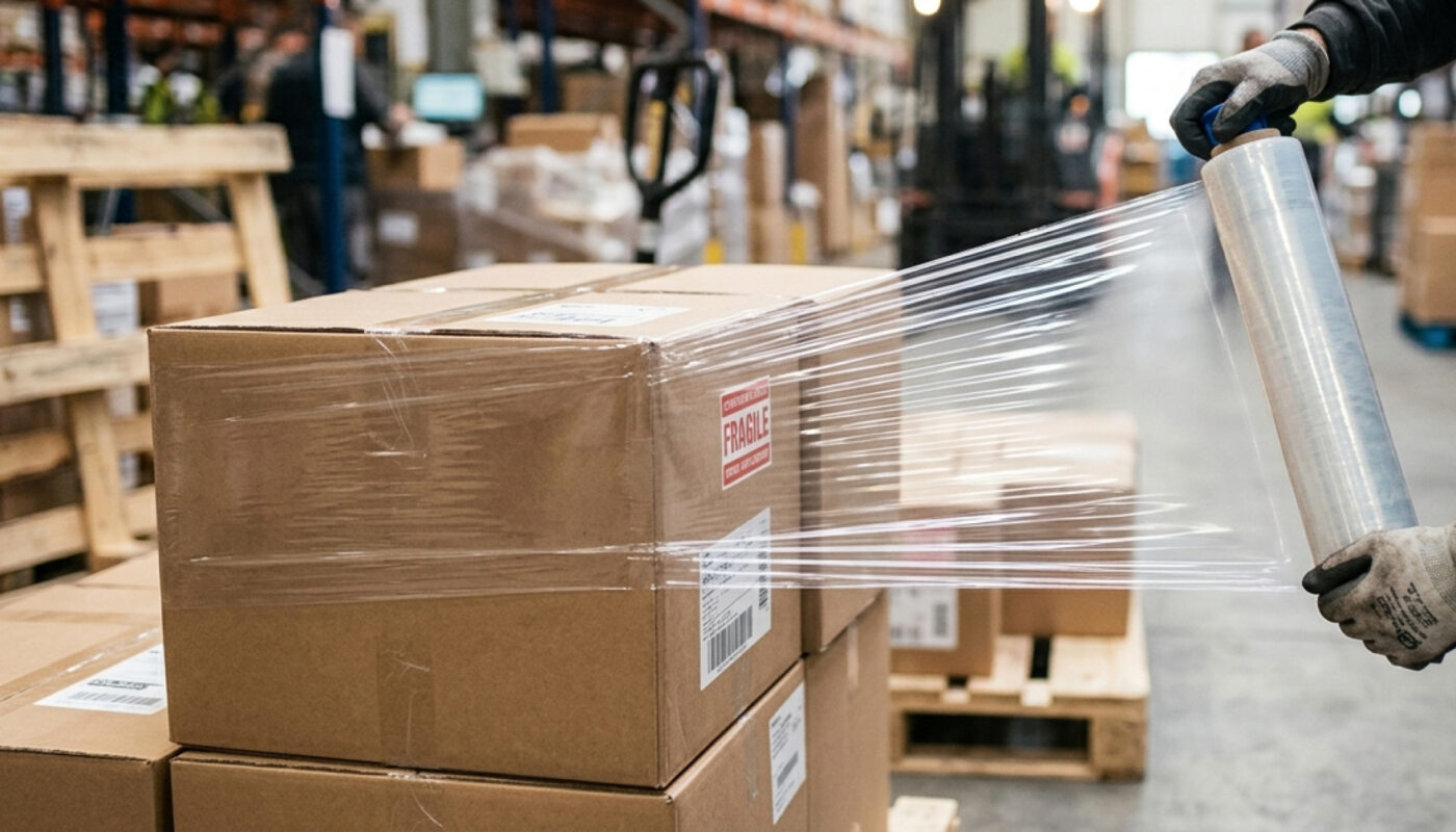 Stretch Film as Tertiary Packaging